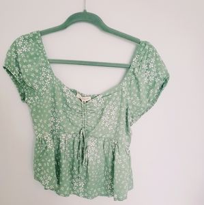 Pacsun x LA Hearts ditsy floral top